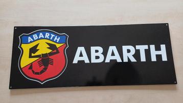 Abarth emaille bord. 