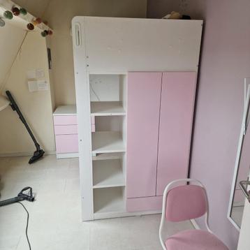Ikea hoogslaper met bureau beschikbaar voor biedingen