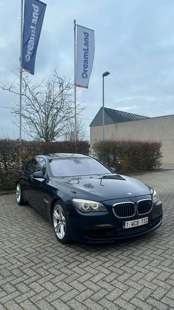 bmw 740d f01 m pakket (full optie), Auto's, BMW, Particulier, 7 Reeks, ABS, Diesel, 4 deurs, Automaat, Blauw, Leder, Achterwielaandrijving