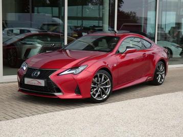 Lexus Rc 300h F-SPORT LINE +Open dak +Mark Levinson +Carplay beschikbaar voor biedingen