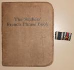 WW1 US Army French Phrase book & Duitse Ribbon bar eretekens, Verzamelen, Ophalen of Verzenden, Landmacht, Overige typen