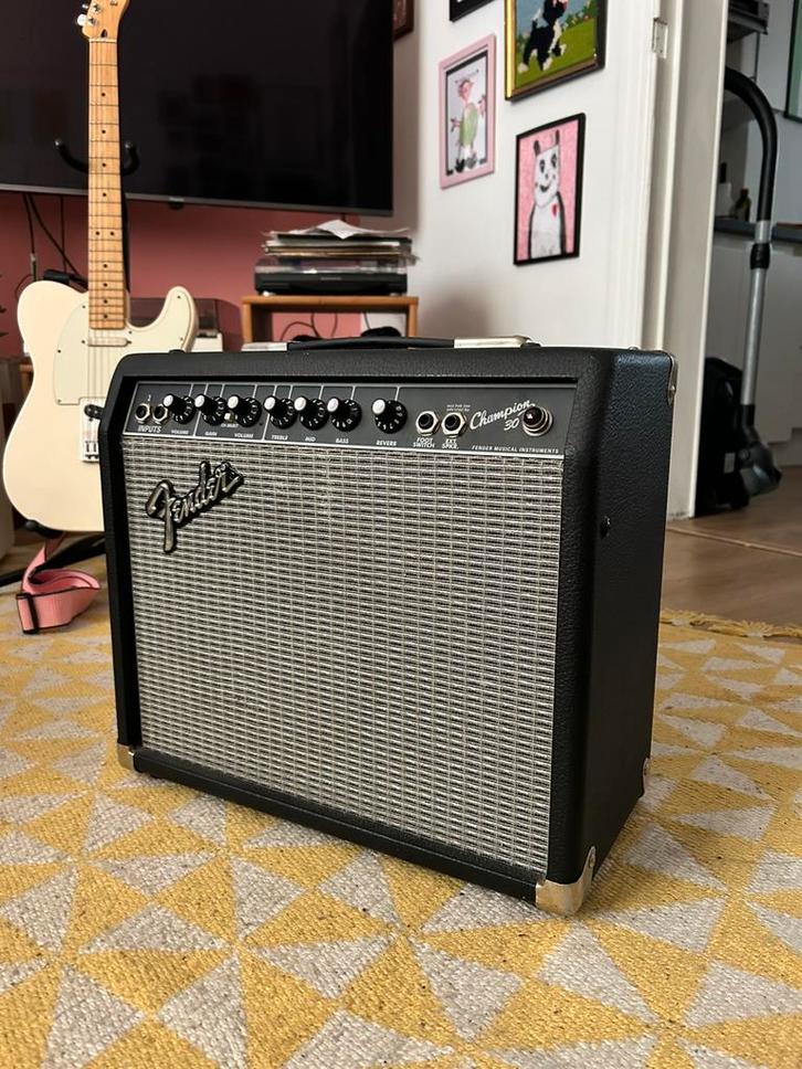 Fender Champion 30 gitaarversterker, Muziek en Instrumenten, Versterkers | Bas en Gitaar, Gebruikt, Gitaar, Minder dan 50 watt