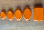 Le creuset ovenschalen, Huis en Inrichting, Ophalen, Zo goed als nieuw, Gietijzer