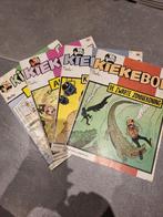 4 vintage strips van Kiekeboe, Meerdere stripboeken, Ophalen, Gelezen