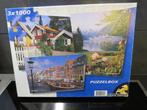 3 Puzzels Denemarken, Enlèvement ou Envoi, 500 à 1500 pièces, Comme neuf, Puzzle