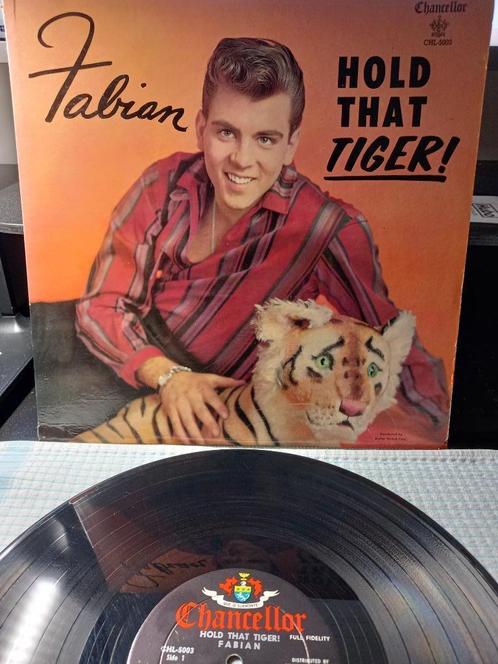 Fabian ‎– Hold That Tiger - Lp Original 1959 U.S.A., Cd's en Dvd's, Vinyl | Rock, Gebruikt, Rock-'n-Roll, 12 inch, Ophalen of Verzenden