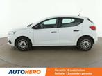 Dacia Sandero 1.0 SCe Essential (bj 2024), Auto's, Dacia, Voorwielaandrijving, Stof, Gebruikt, Wit