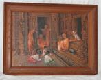 San Shein (1913-1990) - Scilderij olie op doek, Ophalen of Verzenden