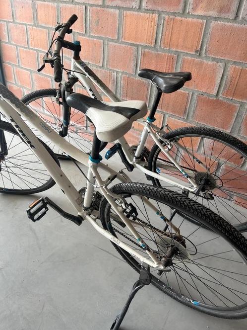 2 Trek mountainbikes in het kleur wit, Fietsen en Brommers, Fietsen | Mountainbikes en ATB, Zo goed als nieuw, Trek, Ophalen