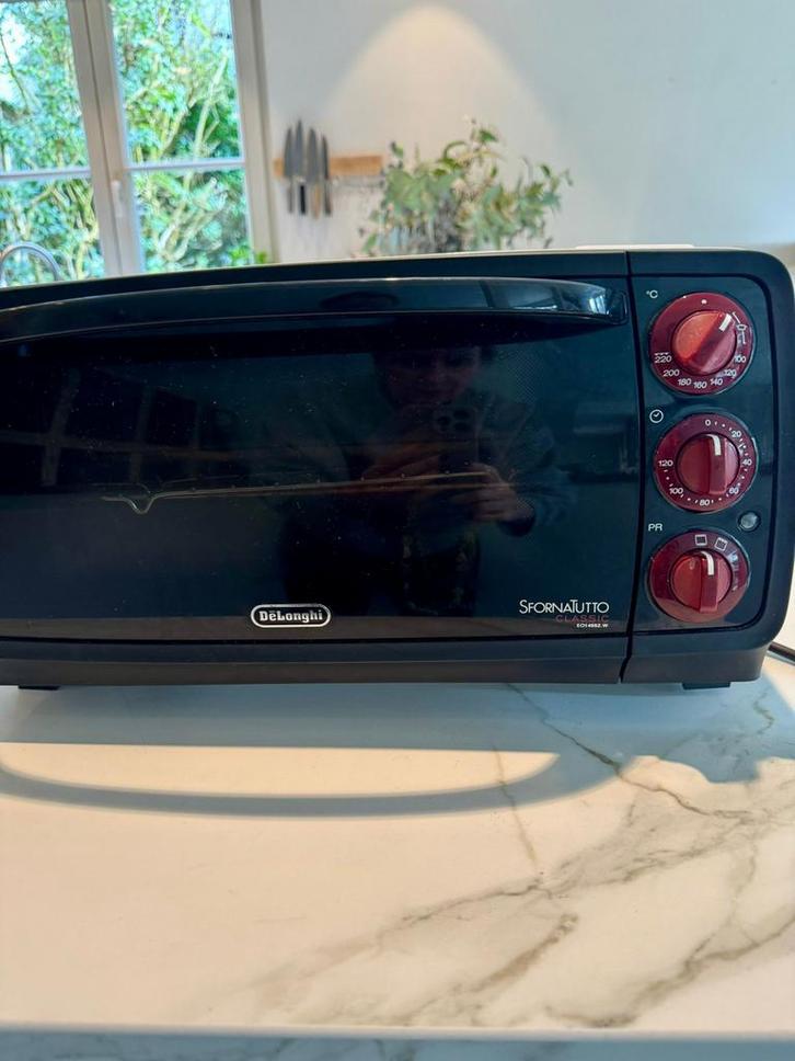 Oven De’ Longhi vrijstaand, Elektronische apparatuur, Ovens, Zo goed als nieuw, Vrijstaand, Oven, Minder dan 45 cm, 45 tot 60 cm