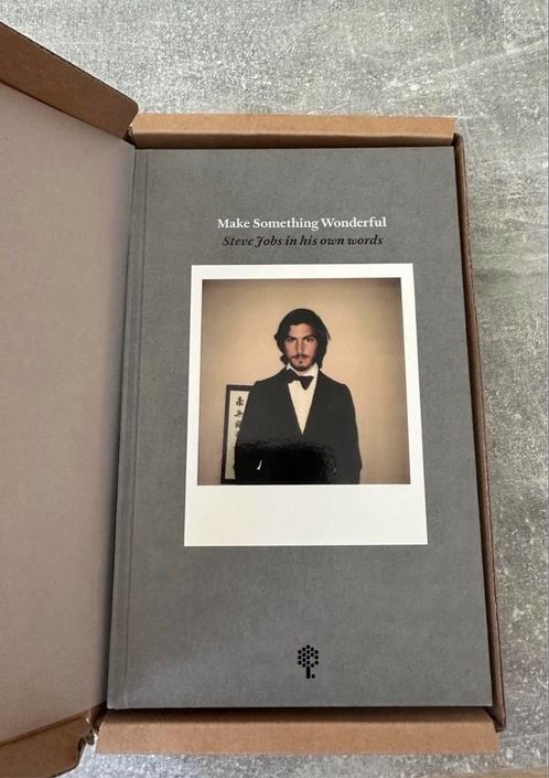 Uniek! Steve Jobs Make Something Wonderful Boek, Livres, Art & Culture | Arts plastiques, Neuf, Enlèvement ou Envoi