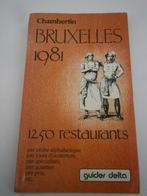 1981 guide Delta Bruxelles, Livres, Autres marques, Guide des hôtels ou restaurants, Utilisé, Enlèvement ou Envoi