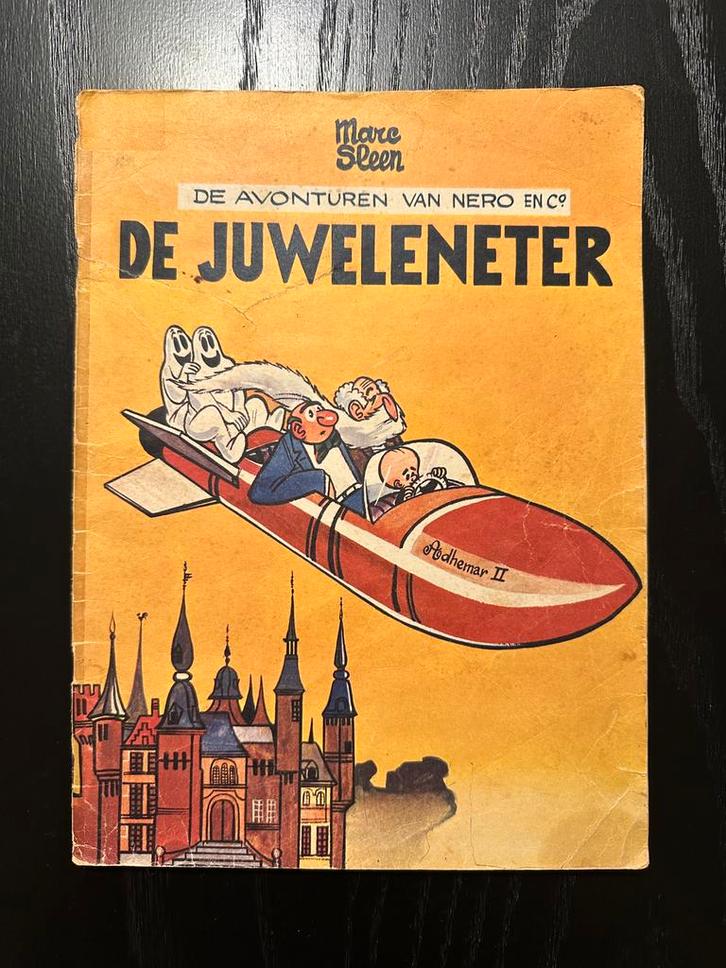 Nero – De Juweleneter (Marc Sleen, originele uitgave), Boeken, Stripverhalen, Zo goed als nieuw, Ophalen of Verzenden