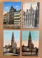 4 cartes postales ANTWERPEN ANVERS FELDPOST WW1 Feldpost, Verzamelen, Antwerpen, Ophalen of Verzenden