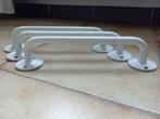 3 geëmailleerde handdoekhouders / handgrepen voor  badkamer, Ophalen of Verzenden