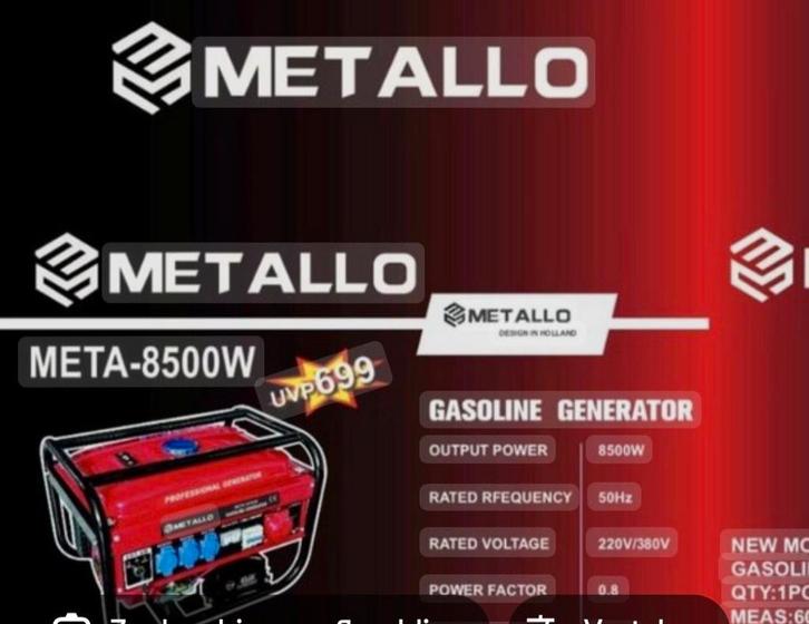 Diverse modellen benzine generator groupe electrogene, Elektronische apparatuur, Grillplaten, Ophalen of Verzenden
