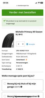 Michelin Primacy all season 275 50 21 NIEUW!!, Auto-onderdelen, Banden en Velgen, Ophalen of Verzenden, Nieuw