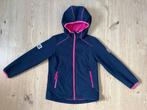 JACK WOLFSKIN, blauwe jas met kap 122, Ophalen of Verzenden, Jack Wolfskin, Meisje, Jas
