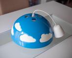 Plafondlamp met wolken motief (kinderkamer), hanglamp, Enlèvement ou Envoi, Utilisé, Synthétique, Kinderkamer