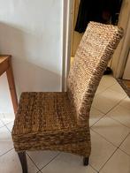 6 gevlochten rieten stoelen, Ophalen, Overige materialen, Gebruikt, Overige kleuren