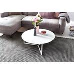 Rond wit salontafel., Huis en Inrichting, Ophalen, Zo goed als nieuw
