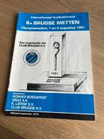 6e brugse metten club brugge 7en9-8-1981, Verzamelen, Ophalen, Gebruikt, Boek of Tijdschrift