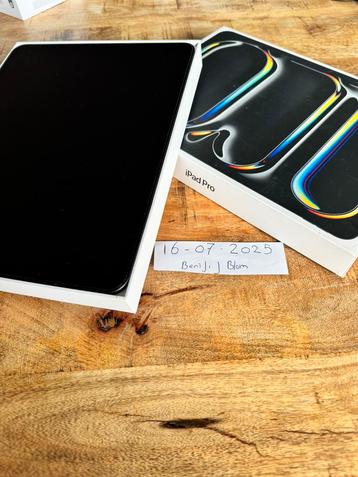 Apple iPad Pro 2024• 256GB • WIFI 5G • Space Black • M4-Chip beschikbaar voor biedingen