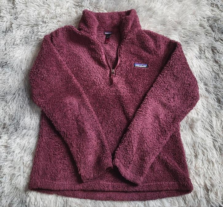 Patagonia Los Gatos 1/4 Zip — S voor dames — Bordeaux/Plu, Kleding | Dames, Truien en Vesten, Zo goed als nieuw, Maat 36 (S), Overige kleuren