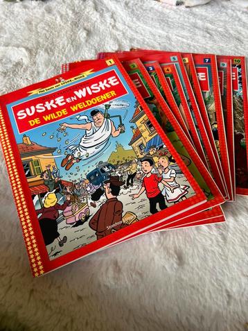 Suske en Wiske stripreeks 10 delen. beschikbaar voor biedingen