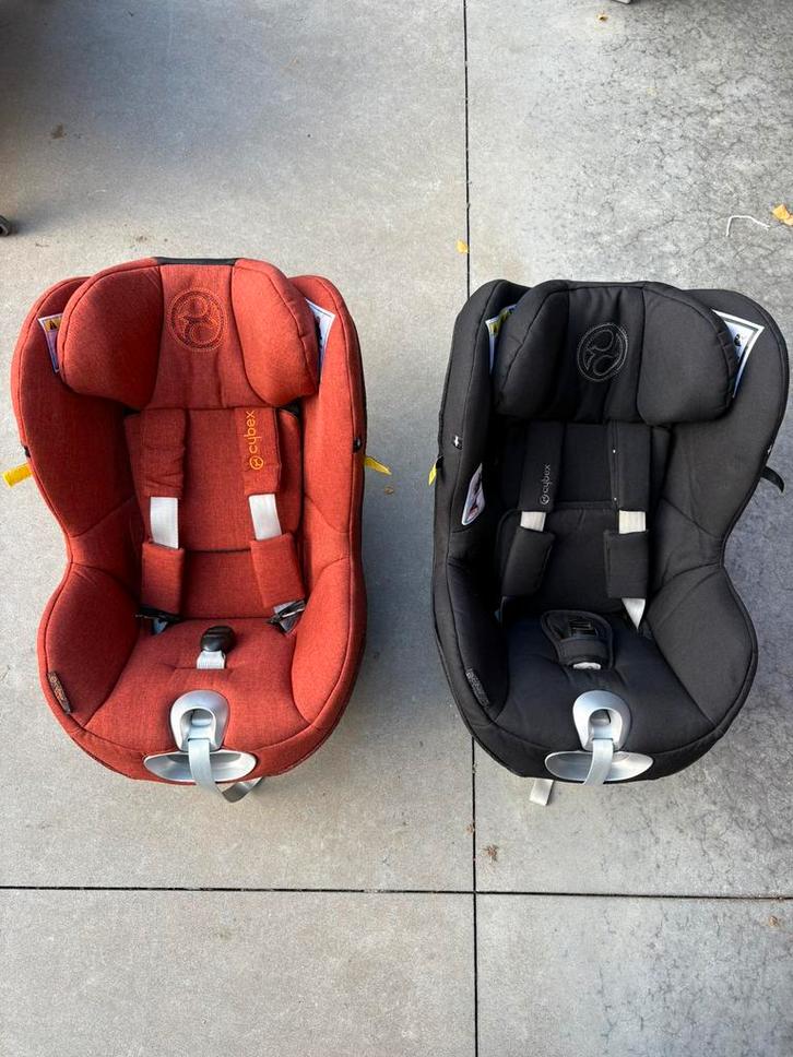 2 sièges auto Cybex Sirona + 2 bases Z + 1 Cloud Z, Enfants & Bébés, Sièges auto, Comme neuf, Autres marques, 0 à 18 kg, Isofix