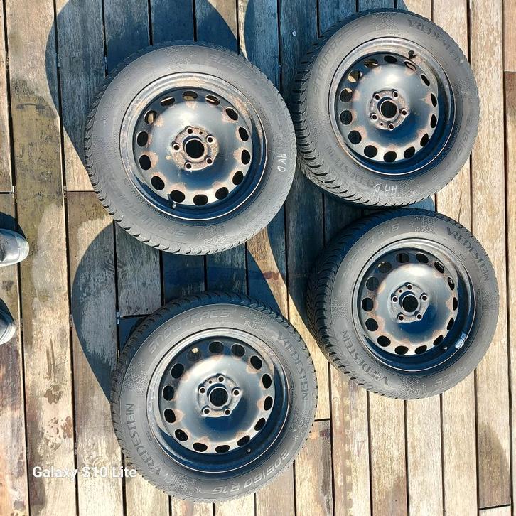 Roues complètes hiver 205/60 R16 – 5x112 – Audi VW Mercedes, Autos : Pièces & Accessoires, Pneus & Jantes, Pneu(s), Pneus hiver