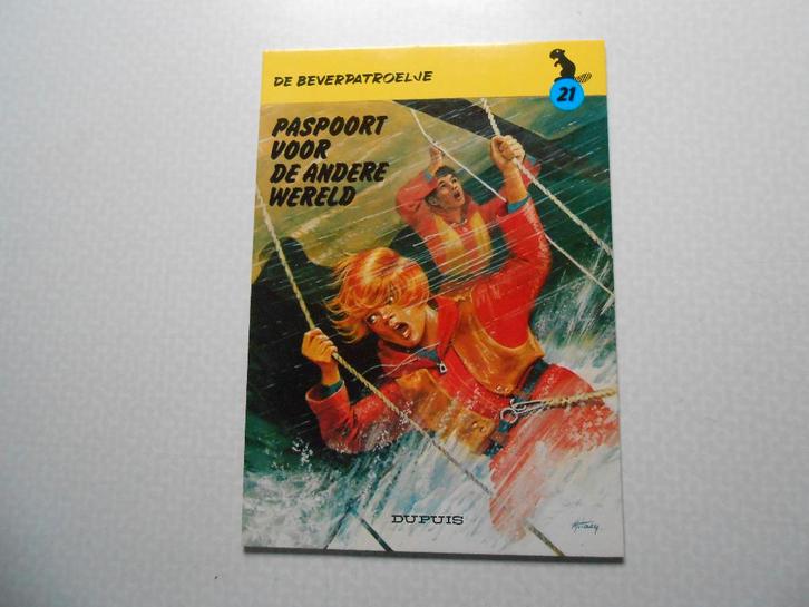 De beverpatroelje 21 Paspoort voor de andere wereld 1979, Boeken, Stripverhalen, Nieuw, Eén stripboek, Ophalen of Verzenden