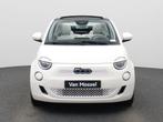 Fiat 500e C La Prima 42 kWh Cabrio | Adap cruise control | Z, Auto's, 4 zetels, 310 km, Cabriolet, Wit