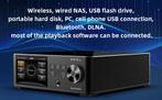 DLNA AirPlay Hiby Link-audiospeler, USB/optisch/coaxiaal, Audio, Tv en Foto, Versterkers en Ontvangers, Verzenden, Nieuw, Overige merken