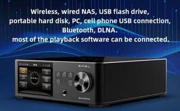 DLNA AirPlay Hiby Link-audiospeler, USB/optisch/coaxiaal beschikbaar voor biedingen