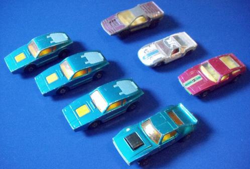 6 véhicules Matchbox ou Corgi, 1967 à 75, Collections, Jouets miniatures, Enlèvement ou Envoi