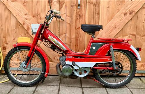 Te koop; Mobylette Kaptein 45 kmh bromfiets, Fietsen en Brommers, Brommers | Oldtimers, Ophalen