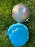 2 opblaasbare turnballen, Ophalen of Verzenden, Gebruikt, Blauw, Materiaal