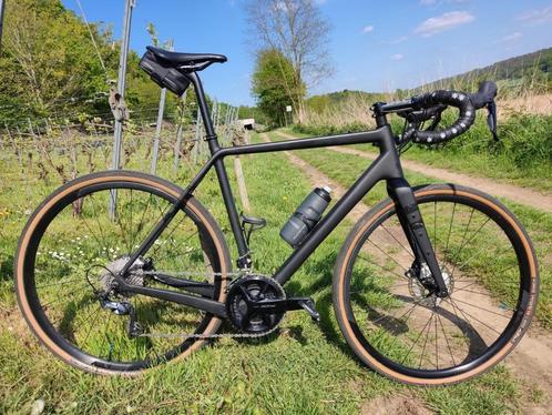 Carbon gravelbike maat 56, Fietsen en Brommers, Fietsen | Heren | Herenfietsen, Zo goed als nieuw, Overige merken, 53 tot 57 cm