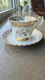 Royal Albert "Mother" theekopje en schotel, Ophalen of Verzenden, Gebruikt, Porselein, Kop en/of schotel