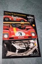 Affiche poster Ferrari Days 1999 Spa Francorchamps, Verzamelen, Ophalen of Verzenden, Zo goed als nieuw, Reclamebord