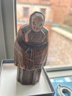 Mooi houten beeldje gesculpteerd perfecte staat., Antiek en Kunst, Ophalen of Verzenden