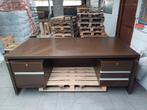 bureel bruin, Huis en Inrichting, Ophalen, Gebruikt, Bureau