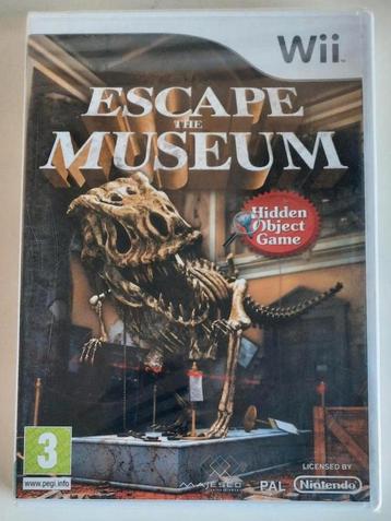 Escape the Museum Hidden Object Game Wii spel NIEUW!!! beschikbaar voor biedingen