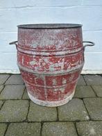 Verzinkte vaten, Ophalen, Gebruikt