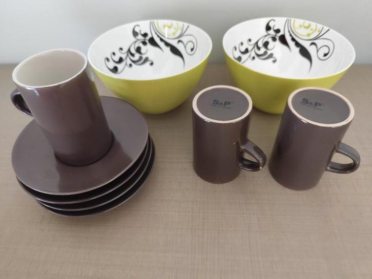 Servies Salt & Pepper, Huis en Inrichting, Keuken | Servies, Nieuw, Compleet servies, Effen, Overige materialen, Ophalen of Verzenden