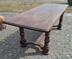Massief eiken kloostertafel, Antiek en Kunst, Ophalen
