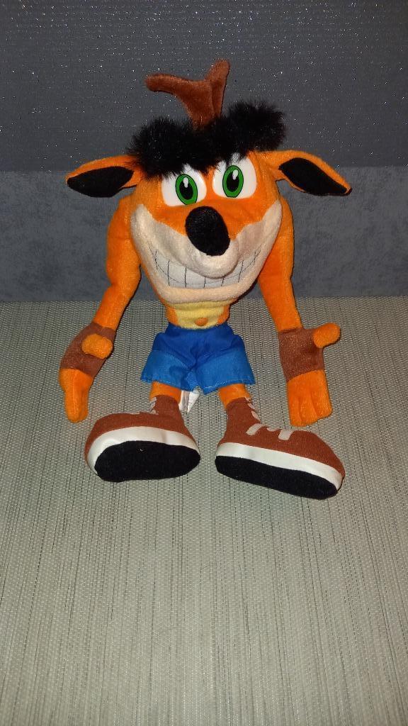 Crash knuffel, Kinderen en Baby's, Speelgoed | Knuffels en Pluche, Gebruikt, Overige typen, Ophalen of Verzenden