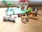 Playmobil - dierenarts met paard, veulen en stal, Ophalen, Gebruikt, Complete set