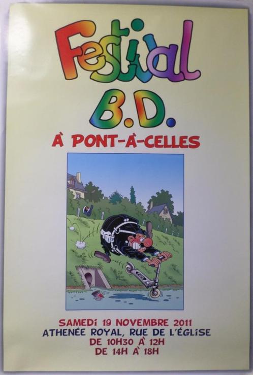 Affiche Poster de l’agent 212, Verzamelen, Stripfiguren, Zo goed als nieuw, Plaatje, Poster of Sticker, Overige figuren, Ophalen